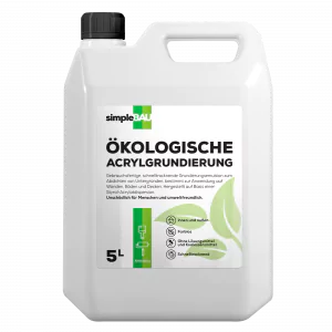 Ökologische ACRYLGRUNDIERUNG 5L simpleBAU