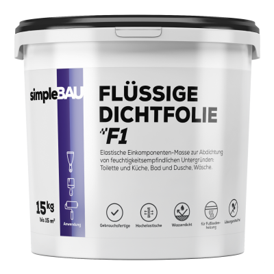 FLÜSSIGE DICHTFOLIE F1 simpleBAU flüssigfolie, duschabdichtung set, duschabdichtung, abdichtung dusche, flüssigfolie dusche, dichtband dusche