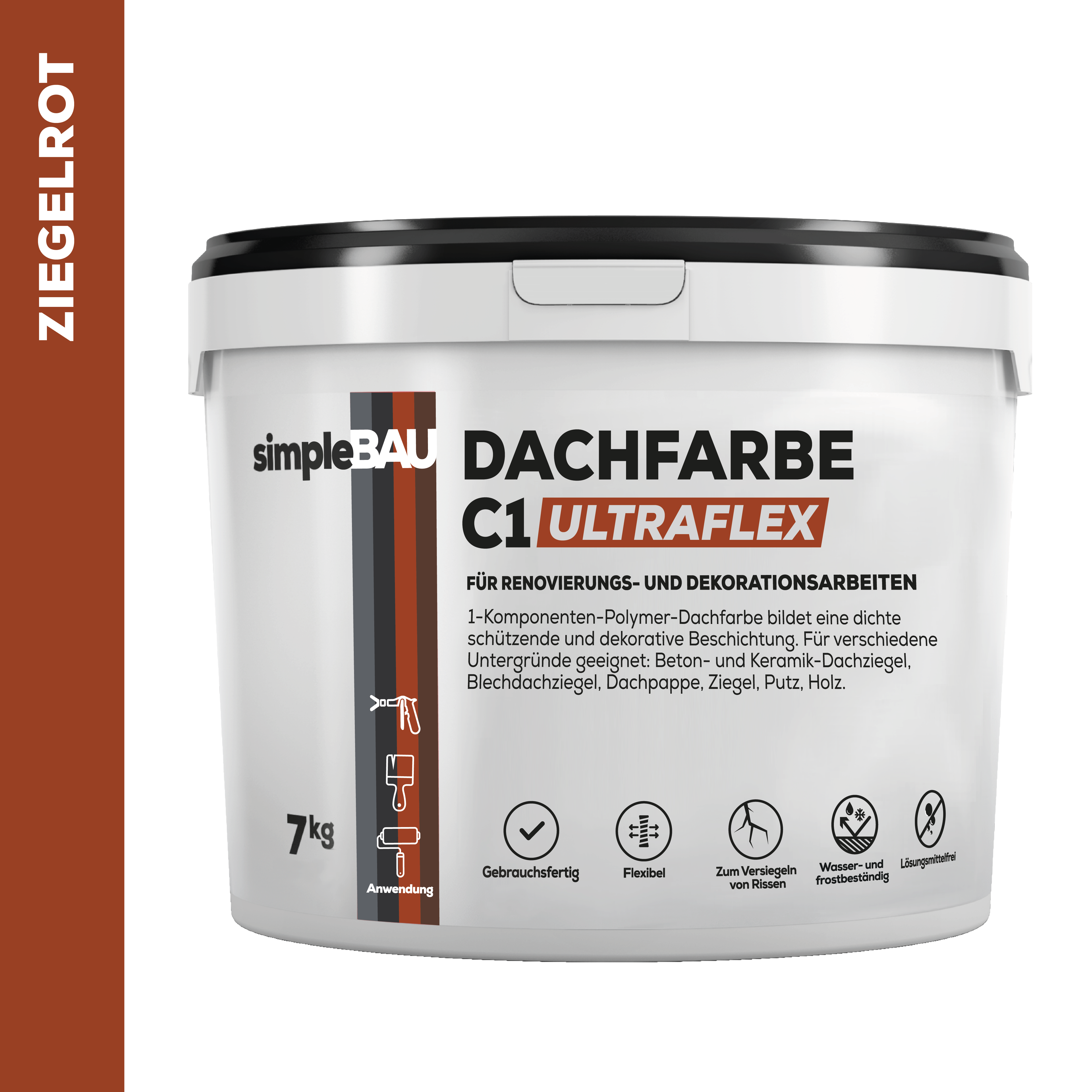 DACHFARBE C1 ULTRAFLEX – 7kg – ZIEGELROT